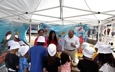 Se adelanta la campaña de educación ambiental en playas con la colaboración de los colegios