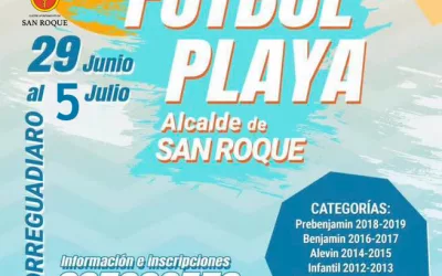 Emparejamientos del Trofeo de Fútbol Playa en Torreguadiaro