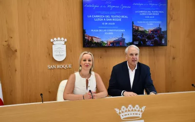 La Carroza del Teatro Real vuelve, este verano, a San Roque tras su éxito del pasado año