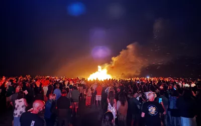 Buena participación en la víspera de San Juan por todo el municipio