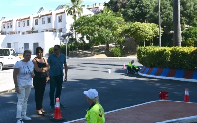 Visita a los trabajos de mantenimiento en Guadiaro
