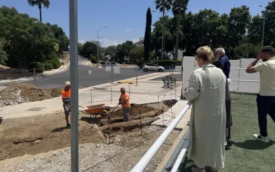 El Ayuntamiento invierte un millón de euros en varias mejoras en el campo de fútbol de Guadiaro