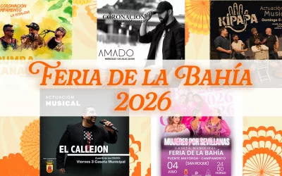 Seis conciertos, en la Feria de la Bahía, que comienza mañana miércoles 1