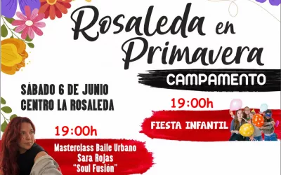 Este sábado 6, fiesta en la Rosaleda en Primavera, en la barriada de Campamento desde las 19:00h
