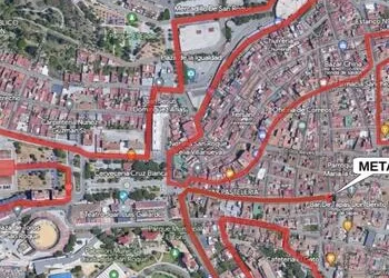Cambios en la circulación por el celebración del X Cross de las Cuestas