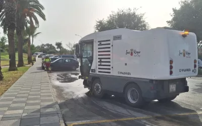 Limpieza integral, este miércoles, en Miraflores