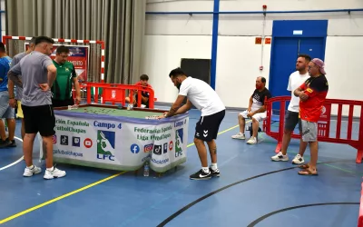 Gran participación y alto nivel de juego en el XVI Open de Fútbolchapas Ciudad de San Roque