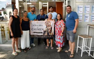 El Ayuntamiento colabora en el engalanamiento de Puente Mayorga por la Virgen del Carmen