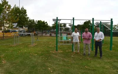 Deportes habilita una zona deportiva en un espacio verde de La Pólvora