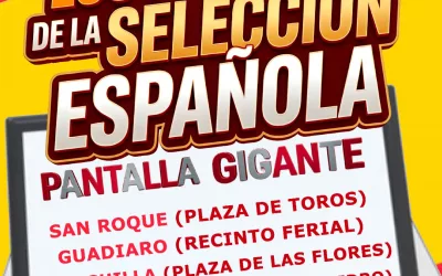 Además de la Plaza de Toros, se podrá seguir la final del Mundial en Puente, Taraguilla y Guadiaro