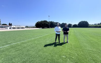 Visita al Campo de Rugby Municipal de Pueblo Nuevo