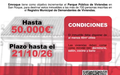 Nuevo llamamiento a propietarios que quieran vender viviendas a Emroque