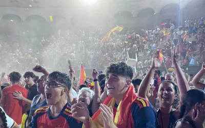 El alcalde felicita a La Roja por su triunfo y a San Roque por su alegría y falta de incidentes