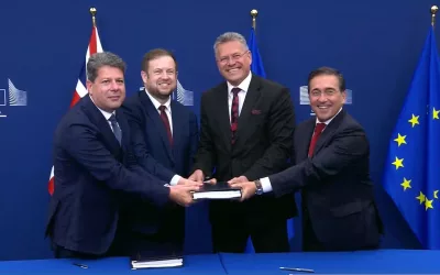 El alcalde celebra la firma en Bruselas del tratado sobre Gibraltar