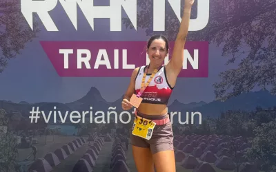 La sanroqueña Macarena Fernández se aventura con el Riaño Trail Run