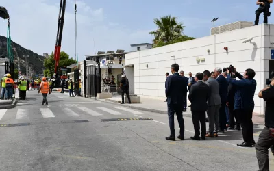 San Roque, presente en el histórico derribo de la Verja