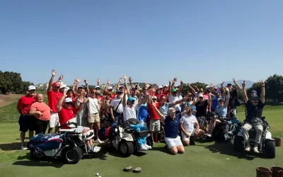 Jornada de puertas abiertas del torneo de golf inclusivo “The Cairns Cup”, en San Roque Club