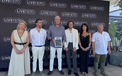 El alcalde, en la presentación de Live!Soto