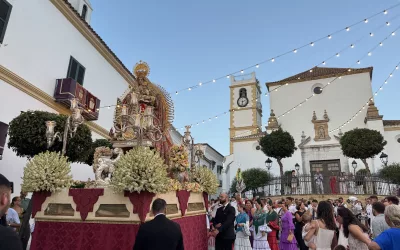 Procesión de la Patrona de San Roque, Santa María La Coronada