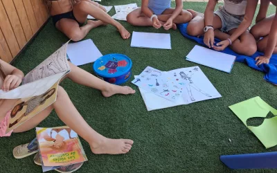 Sábado de diversión en la Biblioplaya de Torreguadiaro