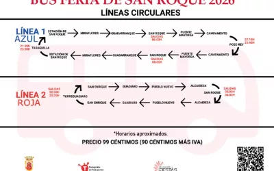 Buses nocturnos volverán a conectar las barriadas con la Feria Real