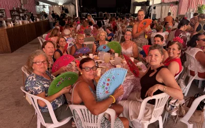 Mucha participación en la Comida de la Mujer de la Feria Real