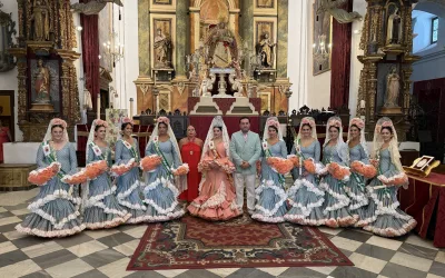 Ofrenda floral y presentación de los niños a la Patrona