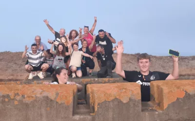 Turismo realiza una visita guiada nocturna a los búnkeres de Guadalquitón-Borondo