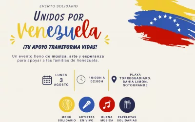 Acto benéfico “Unidos por Venezuela”, el lunes en la playa de Torreguadiaro
