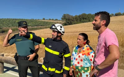 Declarado un incendio forestal en San Roque