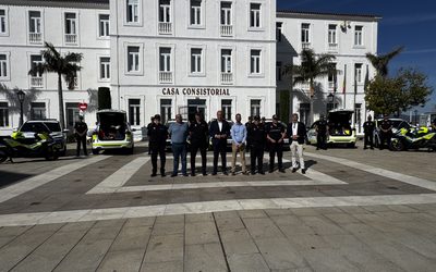 San Roque presenta su nueva flota municipal de 31 vehículos