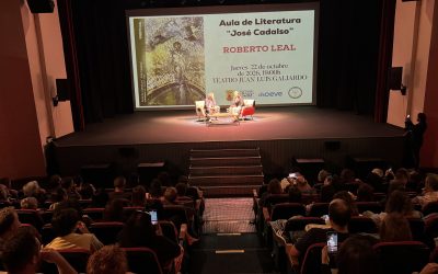 Roberto Leal y su novela “El sótano”, primer Aula de Literatura de la temporada