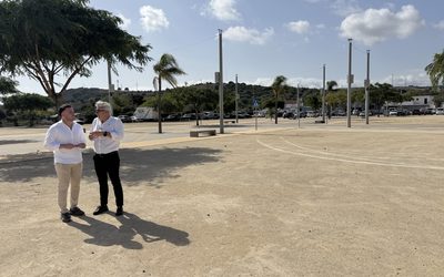 San Roque proyecta nuevas pistas de fútbol, baloncesto y vóley en el recinto ferial de la Estación