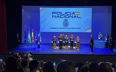 Presencia sanroqueña en los actos del Patrón de la Policía Nacional