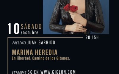El flamenco de Marina Heredia, este sábado en el Juan Luis Galiardo