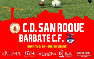 El primer equipo del San Roque recibe al Barbate, el domingo a mediodía