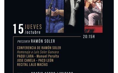 Este jueves, conferencia y cante en la VI Bienal de Flamenco de San Roque