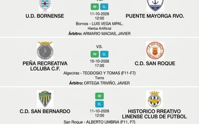 Sábado y domingo, encuentros de Segunda y Tercera Andaluza