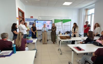 Alumnos de AMDEL participan en sesiones informativas sobre la Unión Europea
