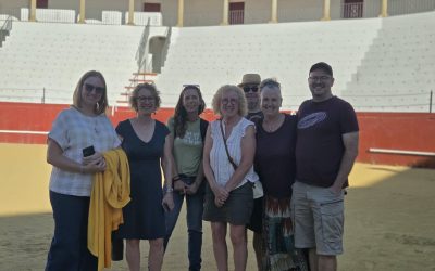 Visita guiada en inglés para un grupo de turistas internacionales
